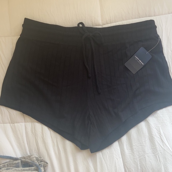 🆕 Lucky Brand Hacci Rib Short in Jet Black | “So Cute & Versatile!!” | NWT - Picture 13 of 14